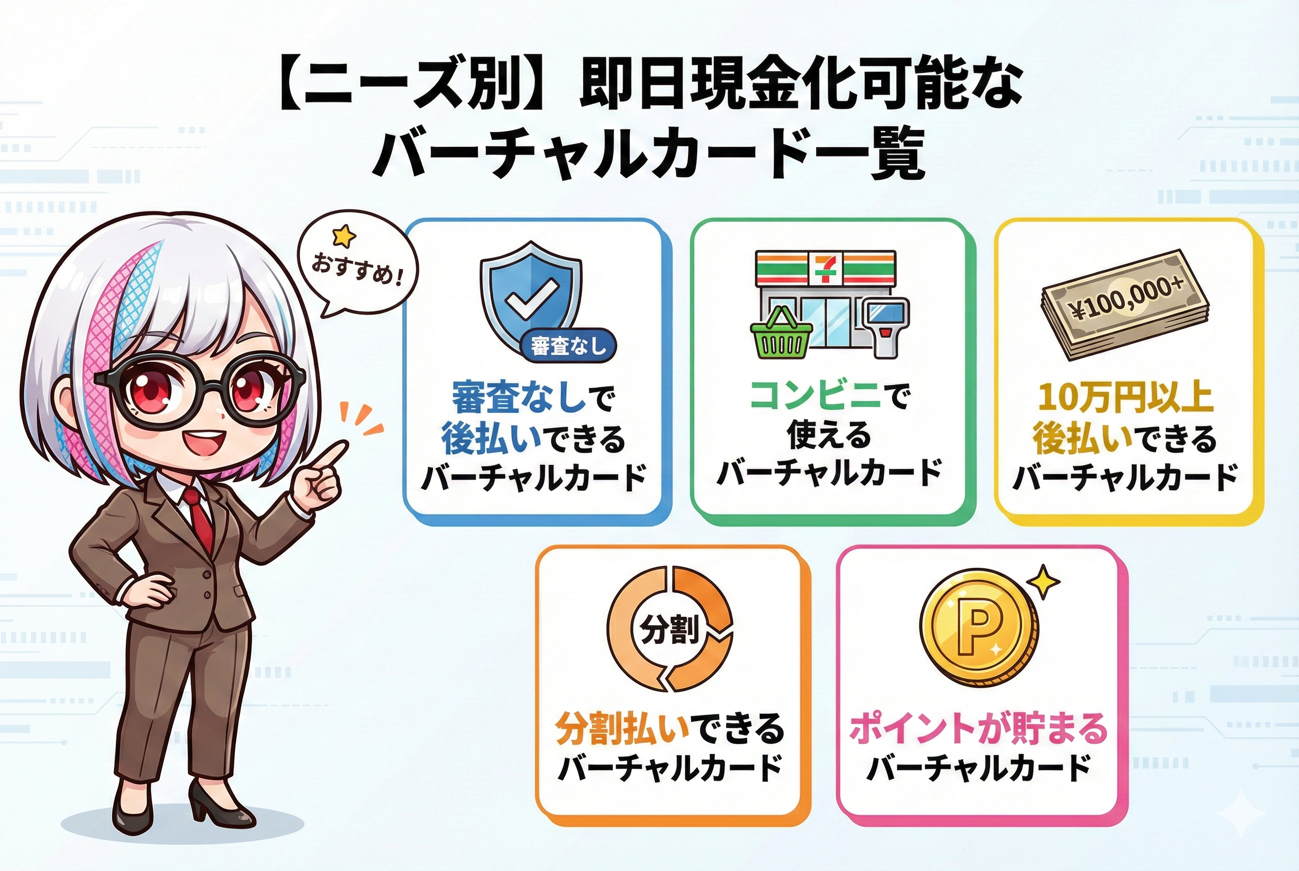 GG_現金化可能 バーチャルカード 一覧