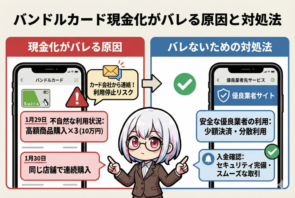 GG_バンドル現金化バレる原因