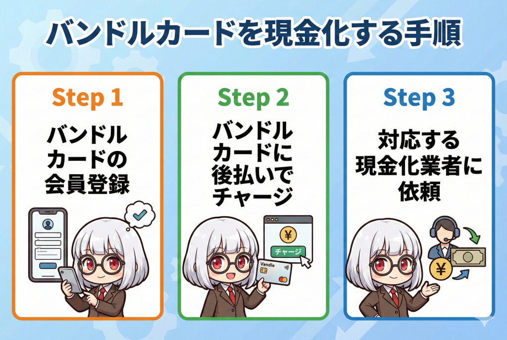 GB_バンドル現金化の手順